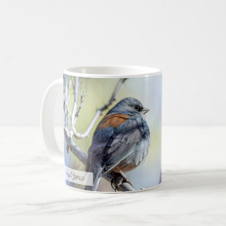 Mörkögd Junco Psalm 62:5 Kaffemugg
