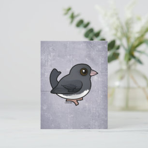 Mörkögd junco (skifferfärgad) vykort