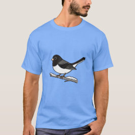 Mörkögd Junco Snöfågel T Shirt