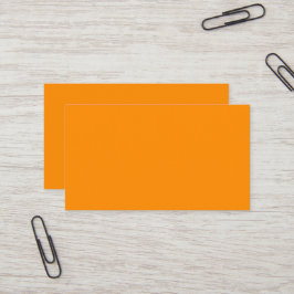 mörkorange visitkort