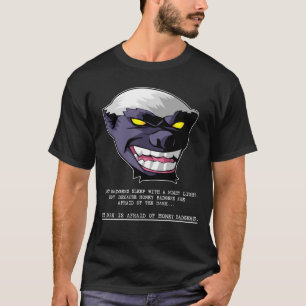 Mörkrädd honey badger tröja
