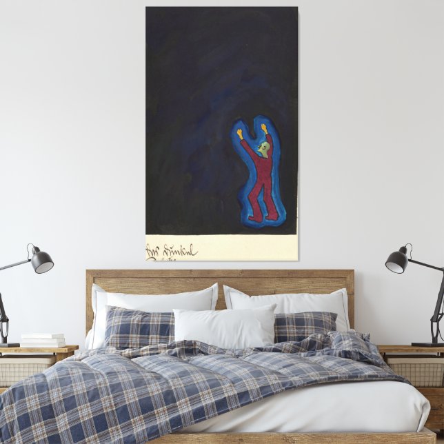 Mörkret Canvastryck (Insitu (sovrum))