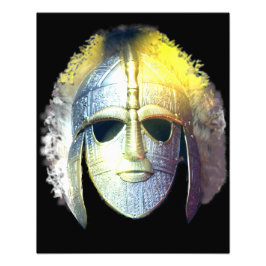 Mörkrets ansikte fototryck