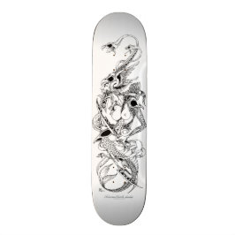 mörkrets dödens fågel mini skateboard bräda 18,5 cm