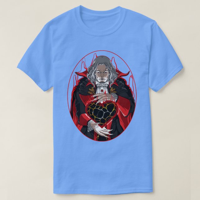 Mörkrets hjärta t shirt (Design framsida)