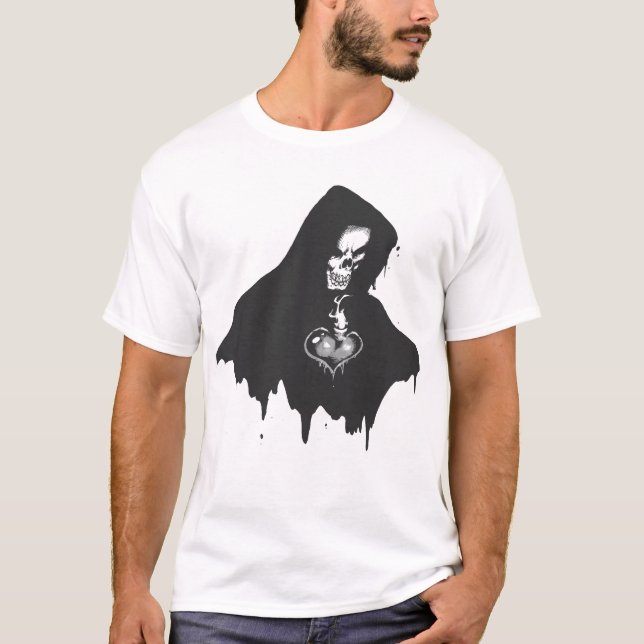 Mörkrets hjärta t shirt (Framsida)