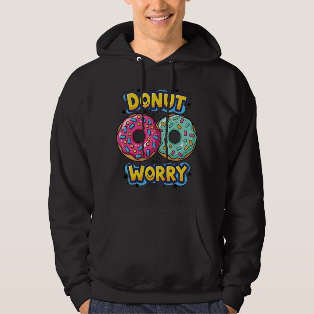 Mörkrets Kitty vuxen överdragströja Hoodie (Framsida)