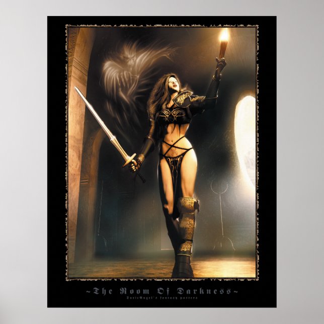 Mörkrets rum poster (Framsidan)