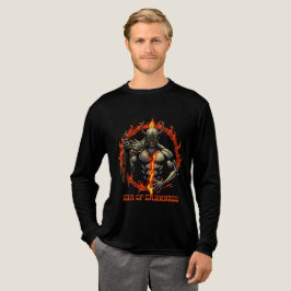 Mörkrets T-Shirt - Ember Ring Warrior Emble