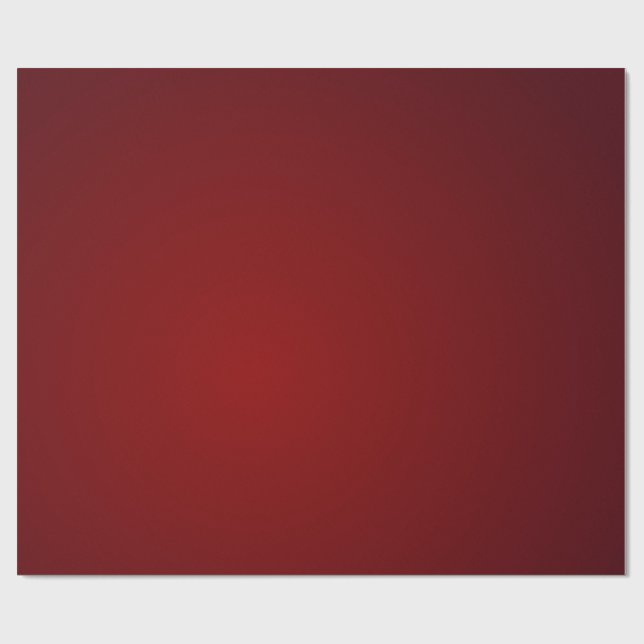 Mörkröd kunglig enfärgad jul presentpapper (Platt)