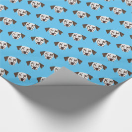 Mörkrökt Dalmatisk Hund Presentpapper