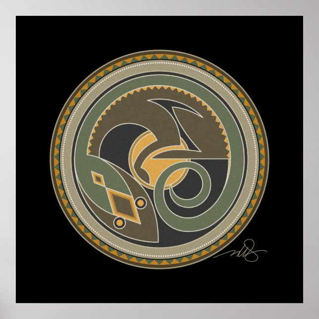 Mörksprit, svart bakgrund poster (Framsidan)