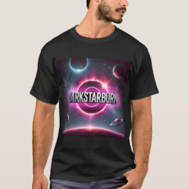 MörkStarBurn Galaxy-utskrift. T Shirt