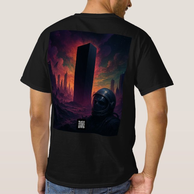 MörkStarBurn "Monolith: Last Witness"-Speciell T Shirt (Baksida)