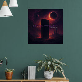 MörkStarBurn Monolith Poster