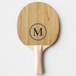 Mörkt Bambu Monogram Pingisracket