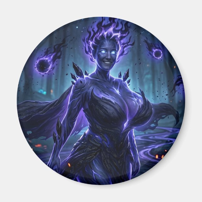 Mörkt Elementar Magnet (Framsidan)