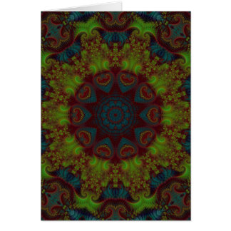 Mörkt exponeringsglas hälsningskort