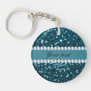 Mörkt glitter och diamanter för krickablåttFaux