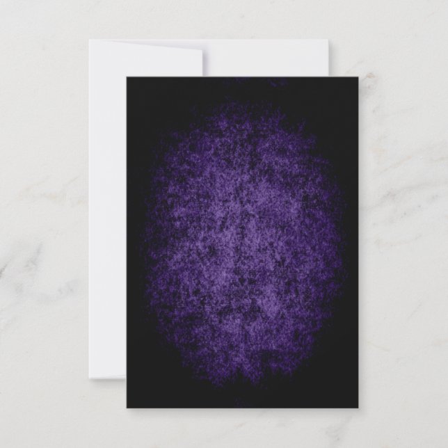 Mörkt Grunge-struktur Lila-tonat Inbjudningsdesign Inbjudningar (Framsida)