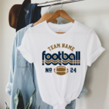 Mörkt Guld Marin Retro Fotbollssjäl