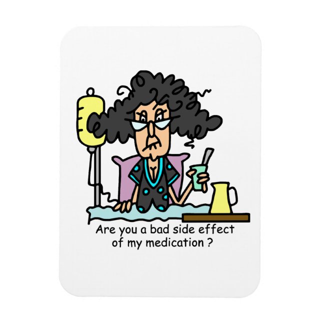 Mörkt hår för läkarbehandlingbiverkning magnet (Vertikal)