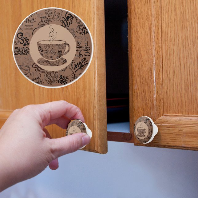 Mörkt kaffe knopp (Skapare uppladdad)