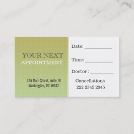 Mörkt kaki- minsta plädmönster för tidsbeställning kort