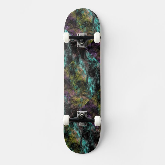 Mörkt Kaos Skateboard Bräda 19,5 Cm (Framsida)