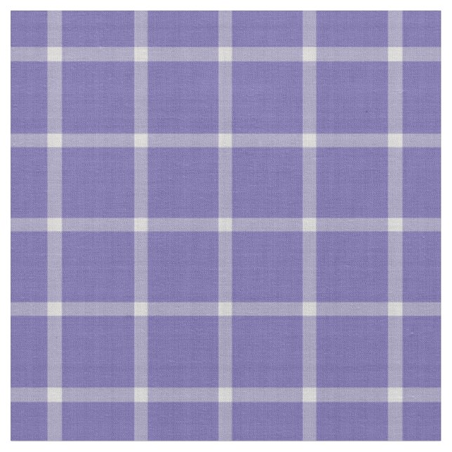 Mörkt lila fönsterrutig gingham-ruta tyg (Närbild)
