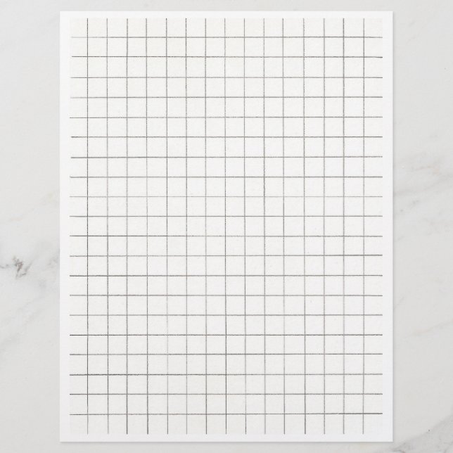 Mörkt linjerat rutnät, grafiskt papper brevpapper (Framsida)