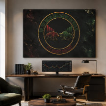 Mörkt marmorbjörn Bull Trader-design
