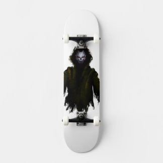 Mörkt monster varelse gotisk skräck kantig konst mini skateboard bräda 18,5 cm
