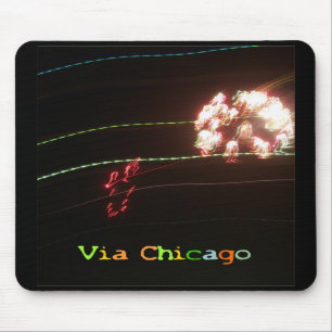 Mörkt neon Mousepad Musmatta