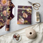 Mörkt och stämningsfullt bröllopsduschpresentpappe presentpapper<br><div class="desc">Mörkt och stämningsfullt bröllopsduschpresentpapper</div>