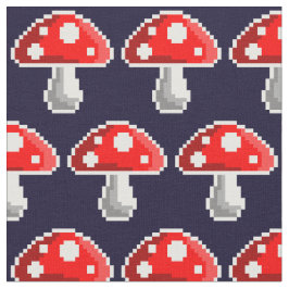 Mörkt PIXELchampinjontyg Tyg