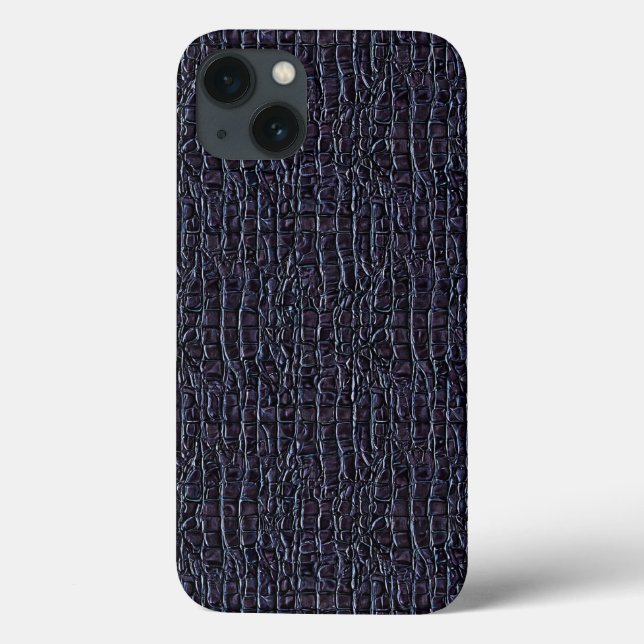 Mörkt reptil-inspirerat mönsterdesign (Baksida)