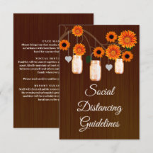 Mörkt rustik orange blomkruka säkerhetsåtgärd