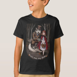 Mörkt sago varg & Rödluvan T Shirt