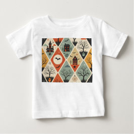 Mörkt spök mönster t shirt