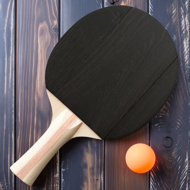 Mörkt Svart Trä Pingisracket (Skapare uppladdad)