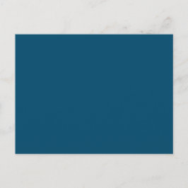 Mörkt Teal-inbjudningskort | Elegant evenemang Inbjudan Vykort