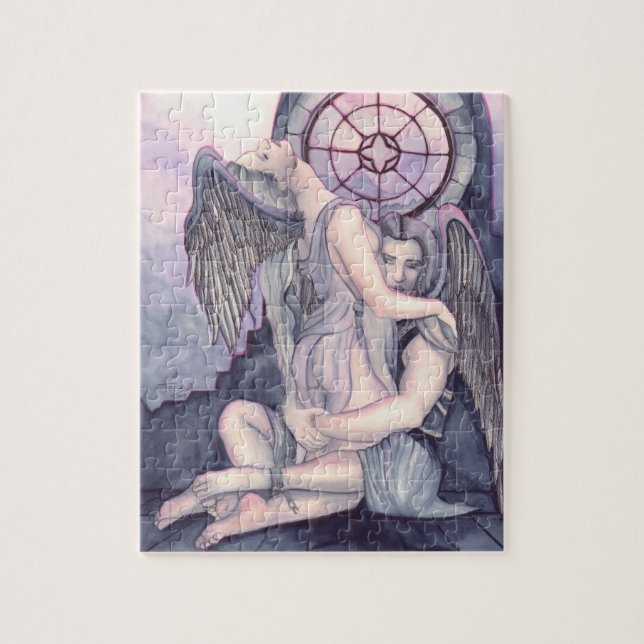 Mörkt tropussel pussel (Vertikal)