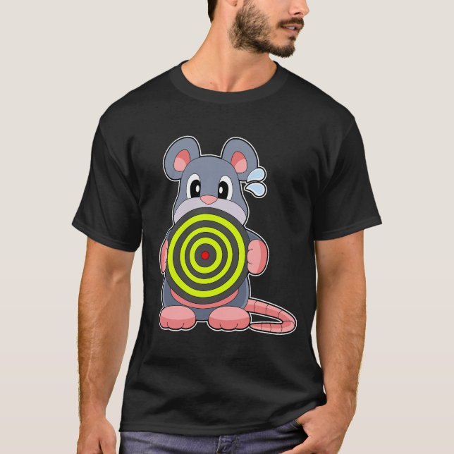 Mörktavla för mus t shirt (Framsida)