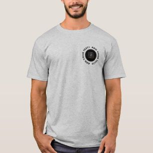 MörkText Logotyp Enhetlig Personal T-Shirt