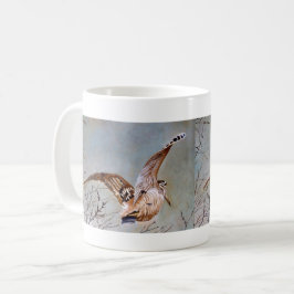 Morkulla i flykt kaffemugg