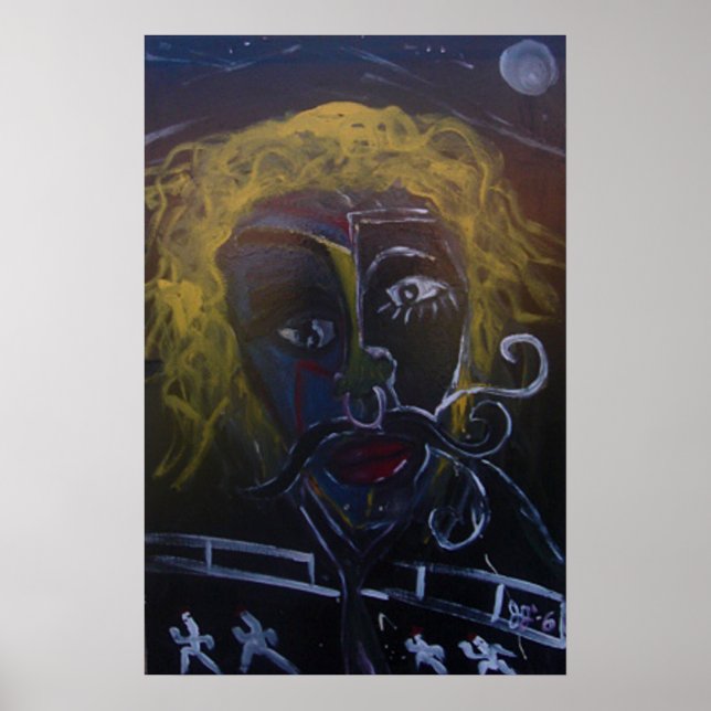 MÖRKVIK VÄLKOMSTARE POSTER (Framsidan)