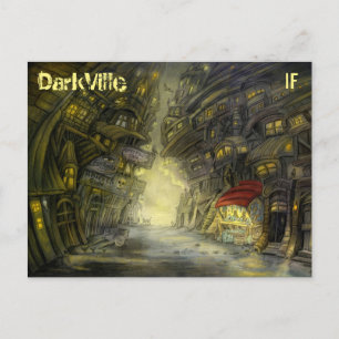 MörkVille-vykort av Mike Winterbauer Vykort