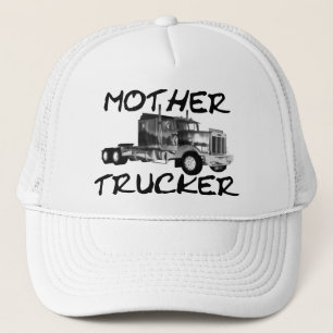 MORLASTBILSFÖRARE - SVART & VIT TRUCKERKEPS