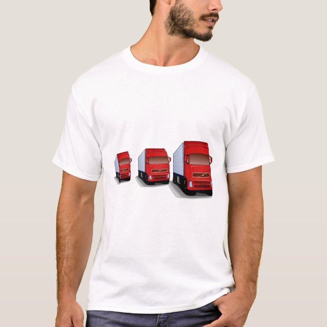 Morlastbilsförare T Shirt (Framsida)